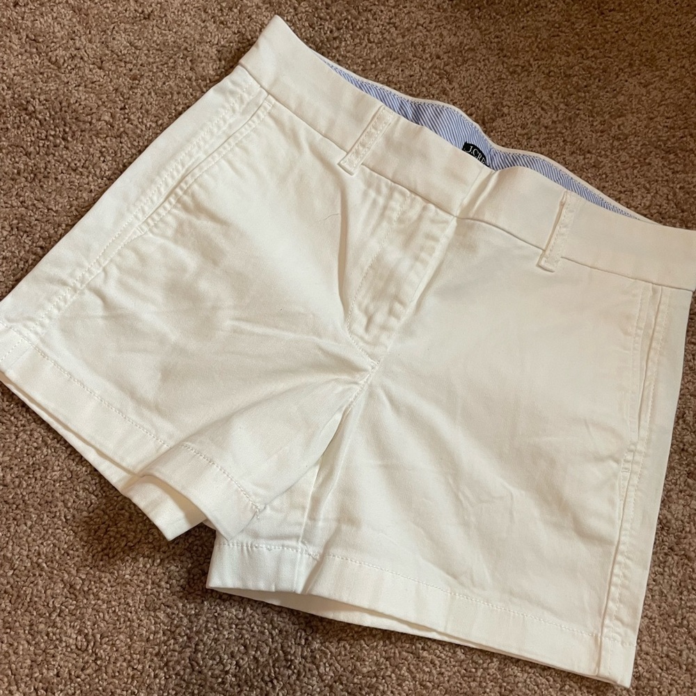 J Crew Stone Chino Shorts 4"